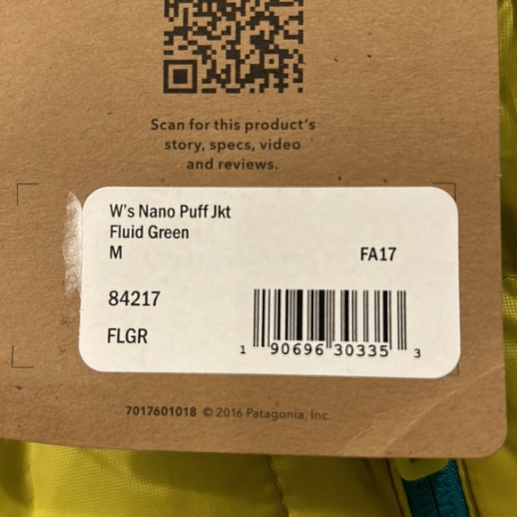 NEW (tags on) Patagonia Nano Puff Jacket - Picture 5 of 6